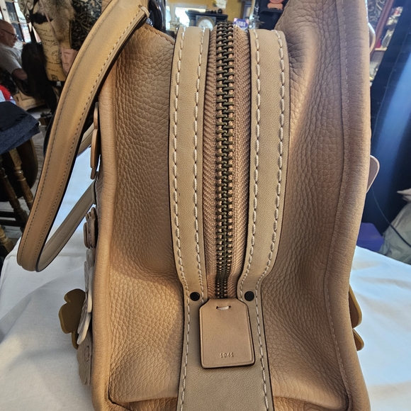 Coach 1941 Tea Rose Rogue 31 Satchel Purse Bag With Dust Bag - Picture 15 of 17